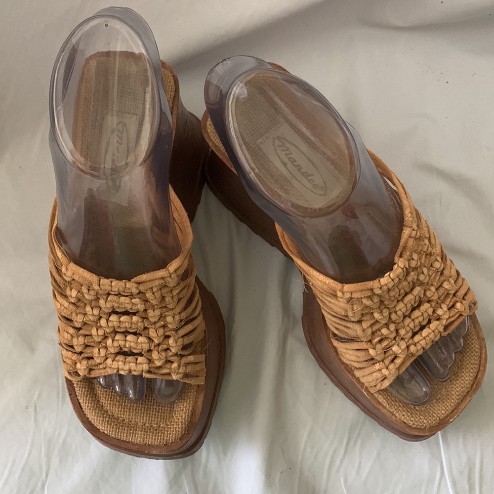 90’s/Y2K Vintage Chunky Platform Sandals/Mules - Picture 2 of 10